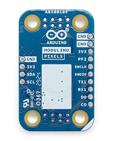 Arduino Modulino Pixels - moduł 8 diod LED RGB - Qwiic - ABX00109