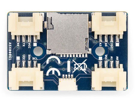Arduino Nano Connector Carrier - płytka rozszerzeń Qwiic / Grove / microSD - ASX00061 