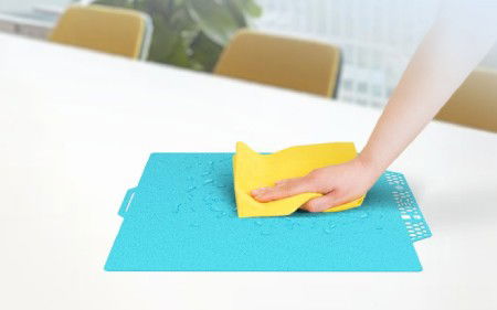 BIQU Panda Buildplate CryoGrip Pro Glacier - dwustronna magnetyczna nakładka - do drukarek Bambu Lab A1 mini - 184 x 184 mm