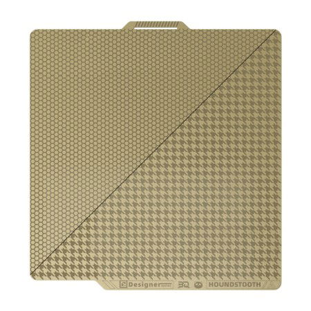 BIQU Panda Dual Textured PEI - dwustronna nakładka z wzorem plastra miodu i pepitki - do Bambu Lab X1, P1 i A1 - 257 x 257 mm