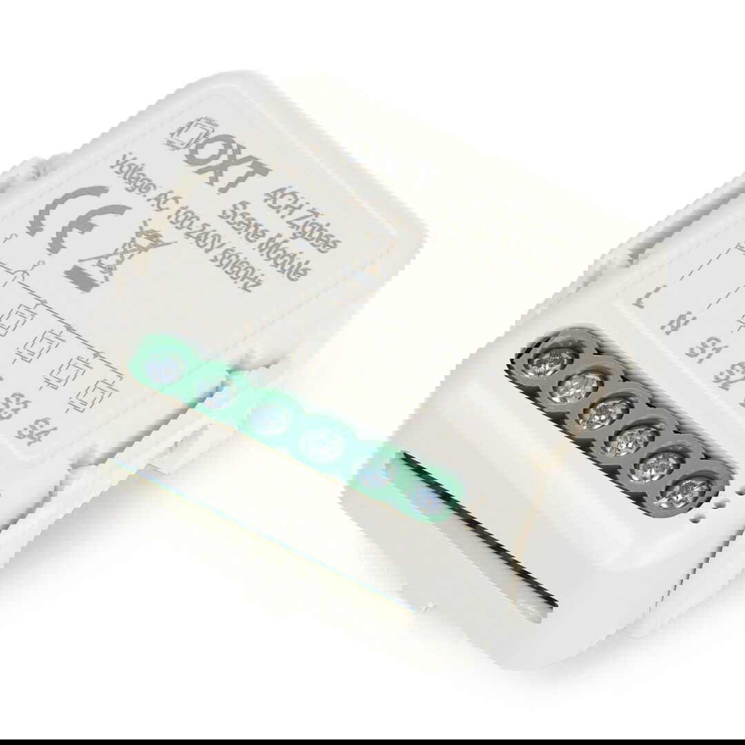 Tuya - 4-kanałowy mini sterownik scen ZigBee - 12 akcji - 230 V - OXT T254