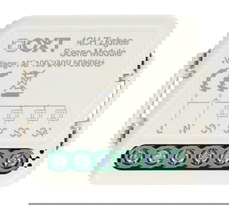 Tuya - 4-kanałowy mini sterownik scen ZigBee - 12 akcji - 230 V - OXT T254