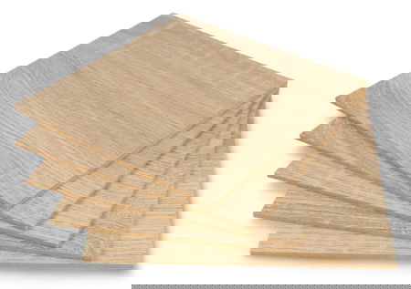 Płyta HDF sonoma - 3 mm - 160 x 160 mm - 5 szt.