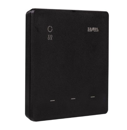 Zamel Supla GKW-02 - sterownik ogrzewania - WiFi - aplikacja Android / iOS - czarny