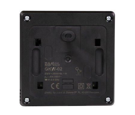 Zamel Supla GKW-02 - sterownik ogrzewania - WiFi - aplikacja Android / iOS - czarny