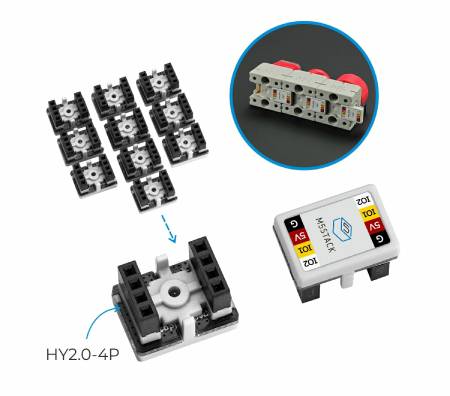 Chain Bridge - łącznik Grove do serii M5Stack Chain i Unit Puzzle - 10 szt. - M5Stack A155