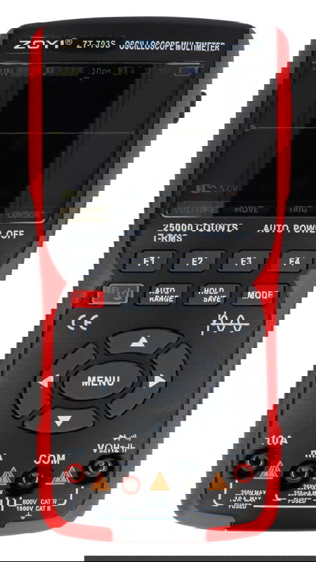 Miernik uniwersalny z oscyloskopem cyfrowym i generatorem 50MHz - ZOYI ZT-703S