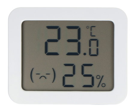 Tuya - czujnik temperatury i wilgotności z wyświetlaczem LCD - ZigBee - RTX ZTHS7