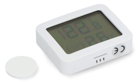 Tuya - czujnik temperatury i wilgotności z wyświetlaczem LCD - ZigBee - RTX ZTHS7