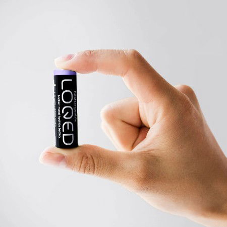 Shelly LOQED Power Kit - zestaw akumulatorów 8x AA Ni-MH + zasilacz - do inteligentnego zamka LOQED