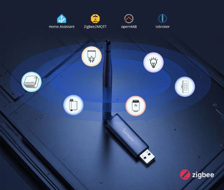 Sonoff Dongle Plus MG24 - bramka ZigBee / Thread - Home Assistant, openHAB, Zigbee2MQTT - interfejs USB