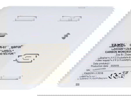 Czujnik tlenku węgla bateryjny - Zamel CTW-07