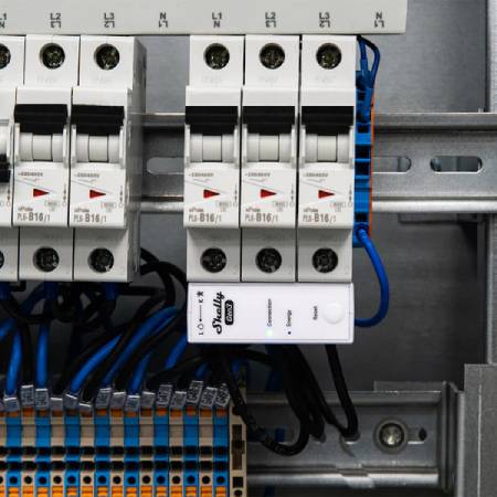 Shelly 3EM-63T Gen3 - jedno / trójfazowy miernik energii WiFi / Bluetooth - płaski zacisk