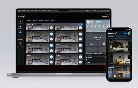 Shelly 3EM-63W Gen3 - jedno / trójfazowy miernik energii WiFi / Bluetooth - przewodowy