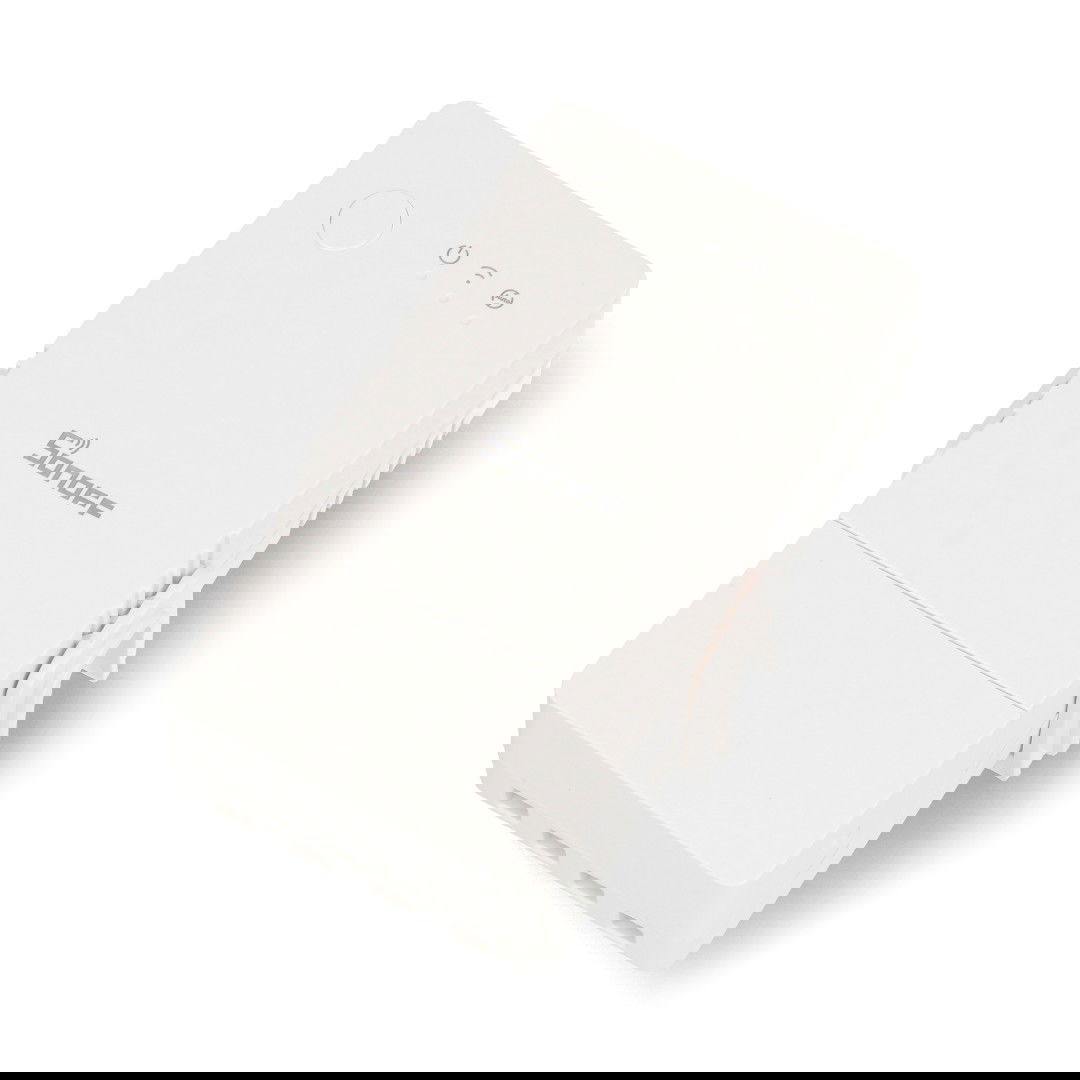 Sonoff THR316 TH Origin – WLAN/Matter-Relais mit Temperatur- und Feuchtigkeitsmessfunktion – 16 A – weiß