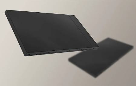 Shelly Wall Display XL - inteligentny panel sterowania z przekaźnikiem 5 A WiFi / Bluetooth - czarny