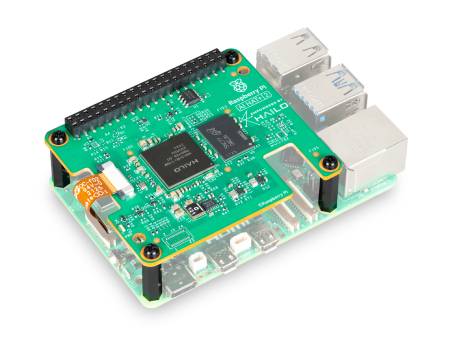 Raspberry Pi AI HAT+ 2 40 TOPS – Hailo-10H KI-Beschleuniger