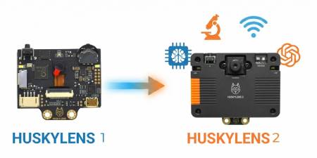 Kamera AI - HUSKYLENS 2 - Kendryte K230 - GC2093 2 MPx - DFRobot SEN0638
