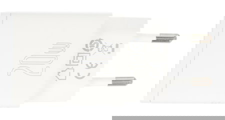 Baseus Kompaktes Schnellladegerät USB-A/USB-C Netzteil – 5 V/3 A 20 W – Weiß