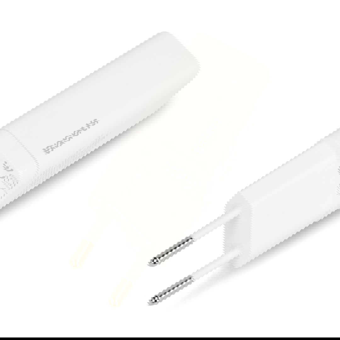 Baseus Super Si Schnellladegerät USB-C Netzteil – 5V/3A 20W – Weiß