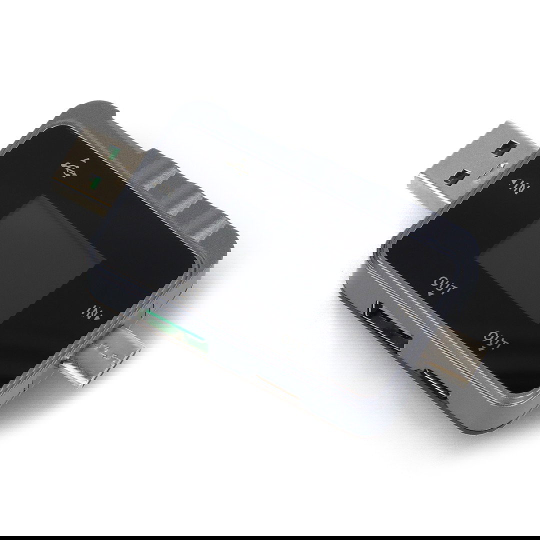 FNIRSI FNAC-28 2-in-1 USB-Tester – Spannungs-, Strom- und Leistungsmesser über USB-A-/USB-C-Anschluss