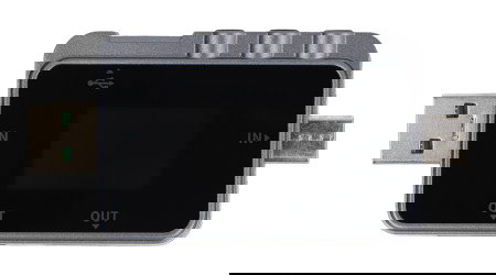 FNIRSI FNAC-28 2-in-1 USB-Tester – Spannungs-, Strom- und Leistungsmesser über USB-A-/USB-C-Anschluss