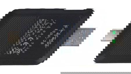 FNIRSI FNAC-28 2-in-1 USB-Tester – Spannungs-, Strom- und Leistungsmesser über USB-A-/USB-C-Anschluss