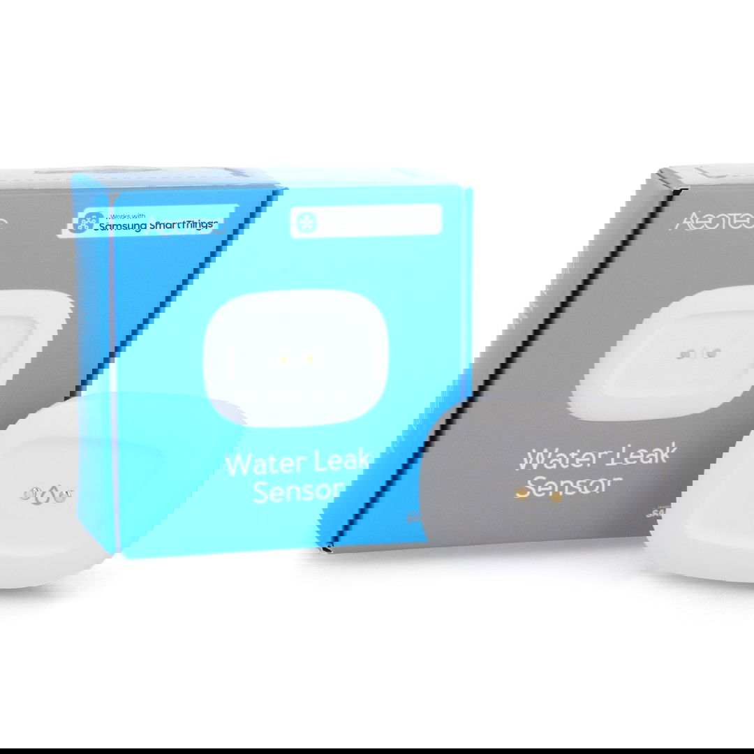 Aeotec Wasserlecksensor – Überschwemmungs- und Temperatursensor – ZigBee