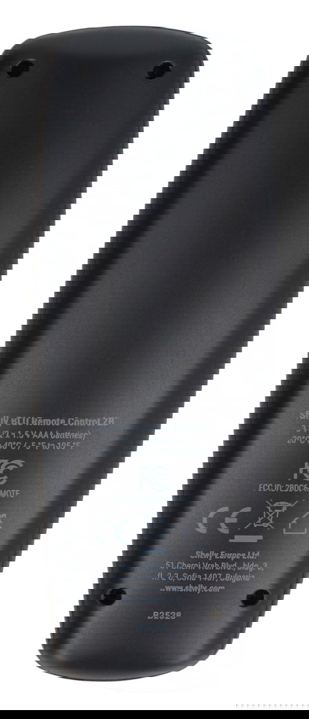 Shelly BLU Fernbedienung ZB – Smart-Home-Fernbedienung – ZigBee/Bluetooth – Schwarz