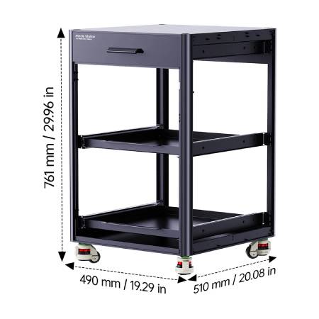 Naked Panda Station – eine mobile Workstation für Bambu Lab 3D-Drucker