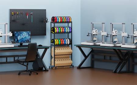 BIQU Panda Feed Rack – Filamentregal für 3D-Druck – 5 Ebenen – für über 40 Spulen