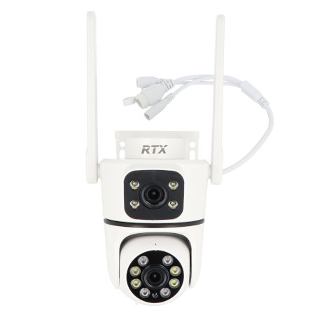 Tuya - Intelligente Outdoor-IP-Kamera 350° WiFi P2P - RTX SmartCam Ai35