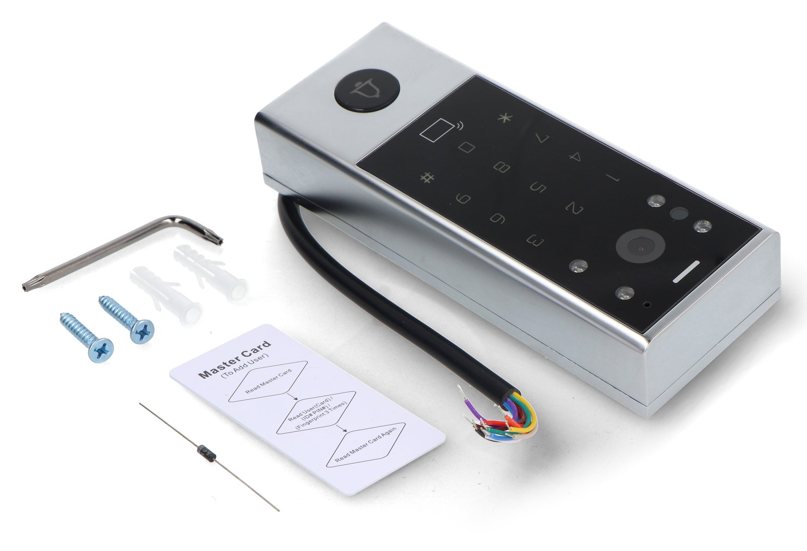 Tuya – Video-Türsprechanlage mit RFID-Zutrittskontrolle und PIN-Code – WLAN – RTX WDV3