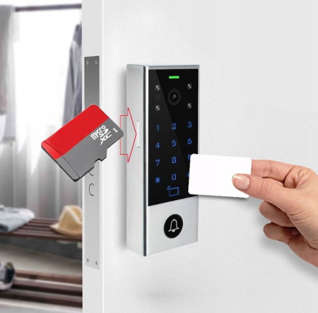 Tuya – Video-Türsprechanlage mit RFID-Zutrittskontrolle und PIN-Code – WLAN – RTX WDV3