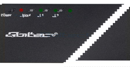 Aktiver Splitter 2x HDMI 4K/2K 3,4 Gbit/s - Qoltec 51796