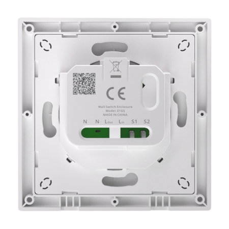 Sonoff E1GS - ZBMINIR2 / MINIR4M / MINIR4 Wandschaltergehäuse mit N
