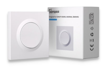 Sonoff E1GS - ZBMINIR2 / MINIR4M / MINIR4 Wandschaltergehäuse mit N
