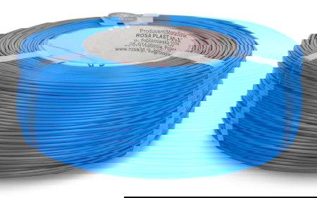Rosa3D Nachfüllpackung PLA-Starterfilament 1,75 mm 1 kg – Blauer Himmel