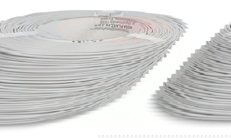 Rosa3D Nachfüllpackung PLA-Starterfilament 1,75 mm 1 kg – Hellgrau