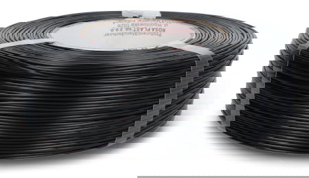 Rosa3D Nachfüllpackung PLA-Starterfilament 1,75 mm 1 kg – Schwarz