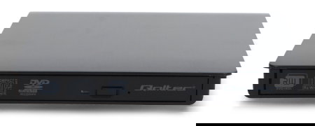 Externes Laufwerk – DVD-RW USB 3.0-Brenner zum Lesen und Beschreiben von CDs/DVDs – Qoltec 51857