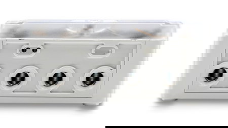 Einphasiger 230-V-Energieverbrauchszähler für DIN-Schiene - Qoltec 50888