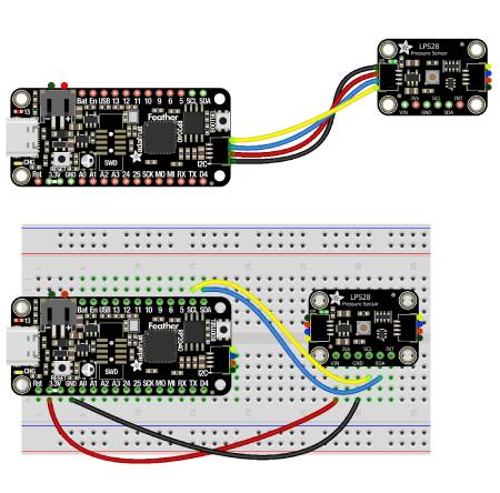 LPS28DFW - I2C-Drucksensor - STEMMA QT / Qwiic - Adafruit 6067
