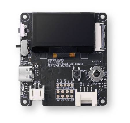 Wio Tracker L1 – LoRa Meshtastic Entwicklungsmodul mit GPS, nRF52840 und OLED-Bildschirm – Seeedstudio 114993648