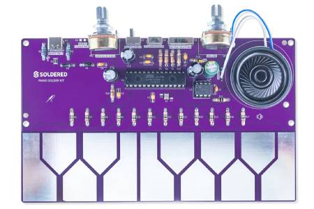 Lötset für Klaviere – Lernset zum Erlernen des Lötens – ATmega328P – Lötbar 333181