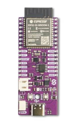 NULA DeepSleep ESP32-S3 - WiFi + Bluetooth Entwicklungsboard - Ohne Anschlüsse - Verlötet 333352