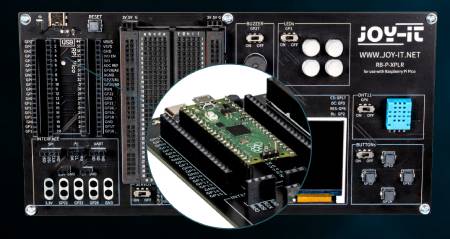 Explorer Board – Lern- und Prototyping-Board für Raspberry Pi Pico / Pico W – Joy-IT RB-P-XPLR