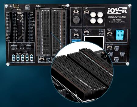 Explorer Board – Lern- und Prototyping-Board für Raspberry Pi Pico / Pico W – Joy-IT RB-P-XPLR