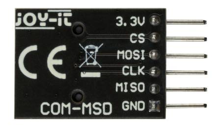 microSD-Kartenlesermodul - Joy-IT COM-MSD