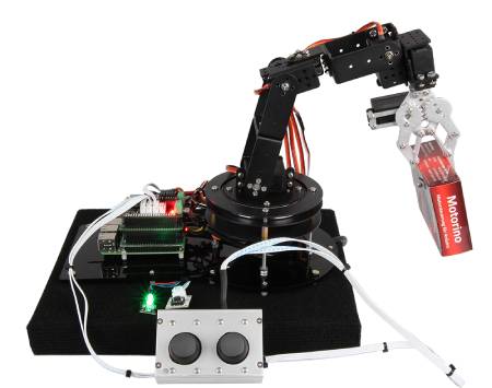Grab-IT 5-DOF Roboterarm für Raspberry Pi und Arduino - Joy-IT Robot02